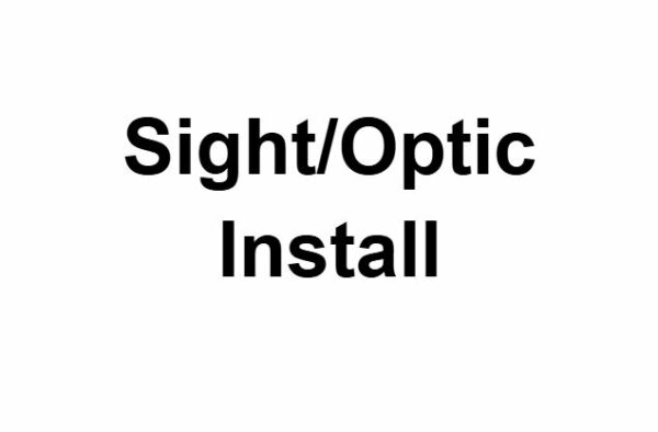 Sight/Optic Install