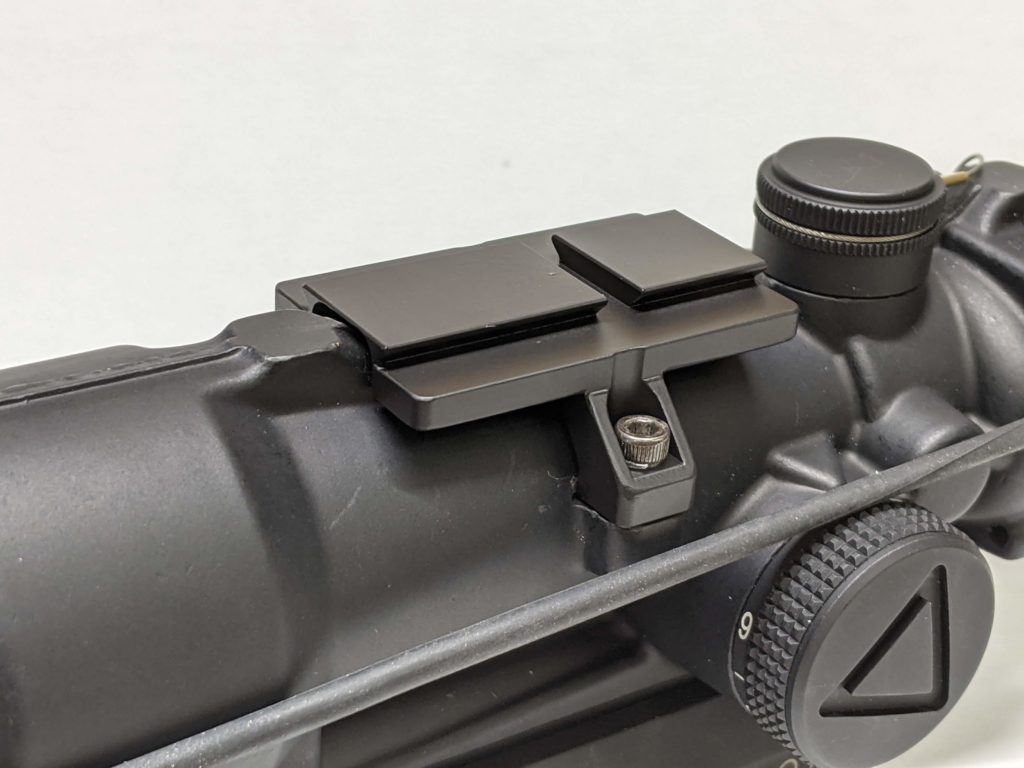 WMW Low Profile Acro Mount for ACOG TA110 - Wager Machine Works