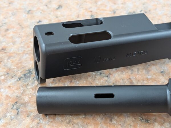 Factory Style "C" Porting for Glock Slide and Barrel - Image 3